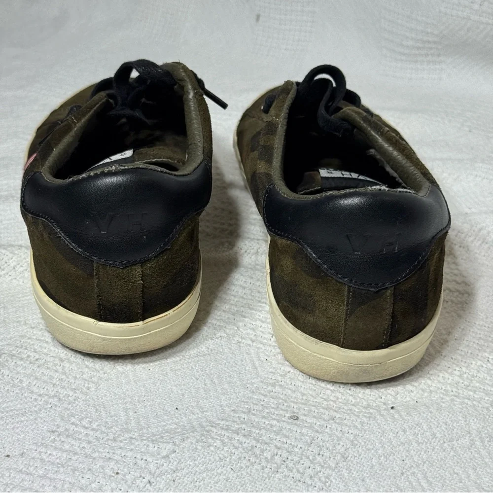 VINTAGE HAVANA Women's Bleeker Wild Army CAMO‎ with Stripe Sneaker Shoes size 10